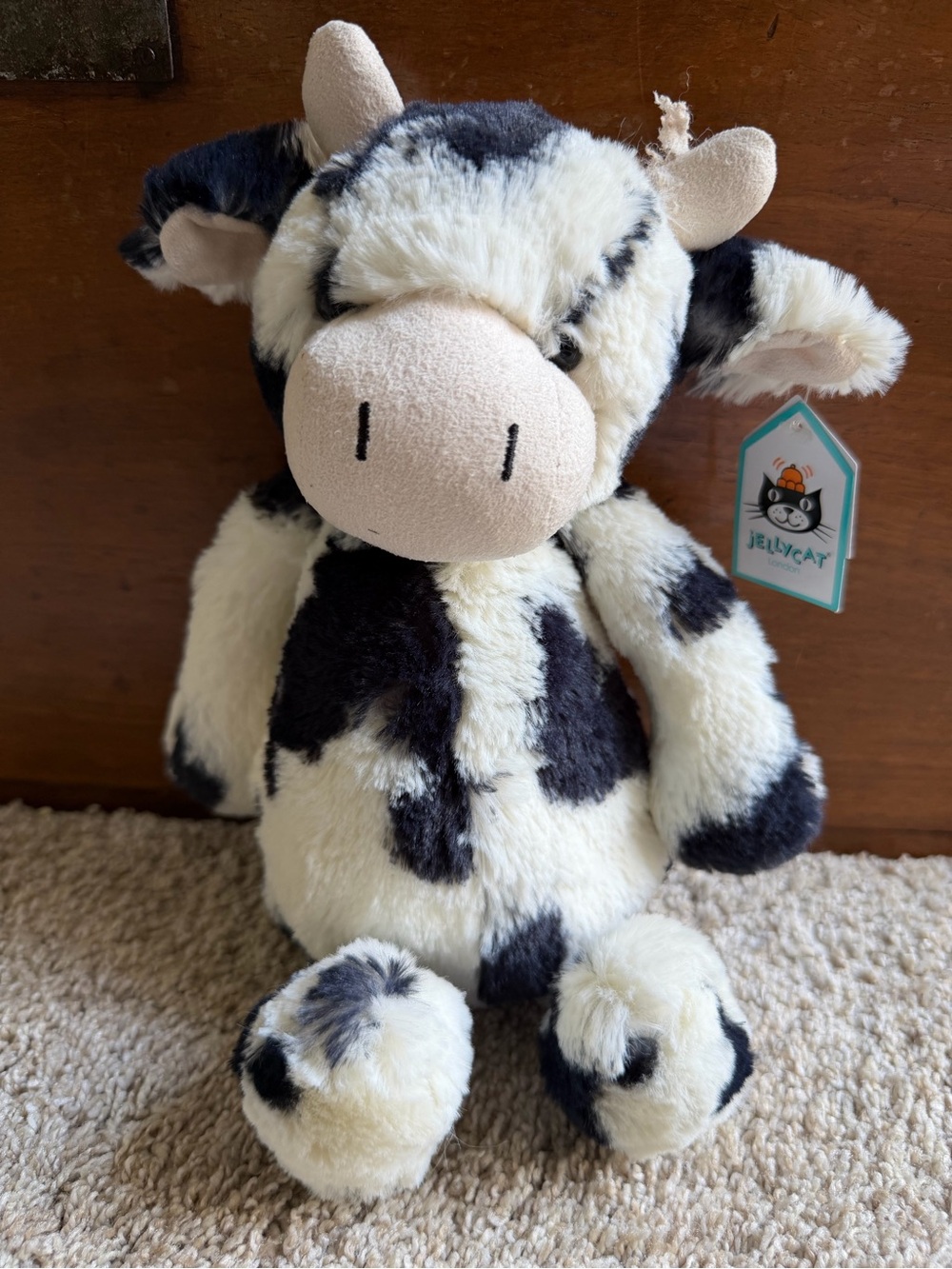 Jellycat Medium Bashful Calf with Tags *defects*